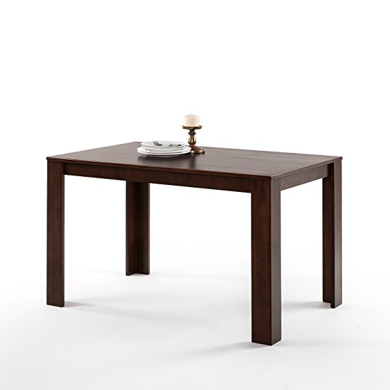 Zinus Mission Style Wood Dining Table/Table Only, Espresso