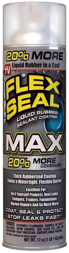 Flex Seal MAX 17 oz Spray - Clear