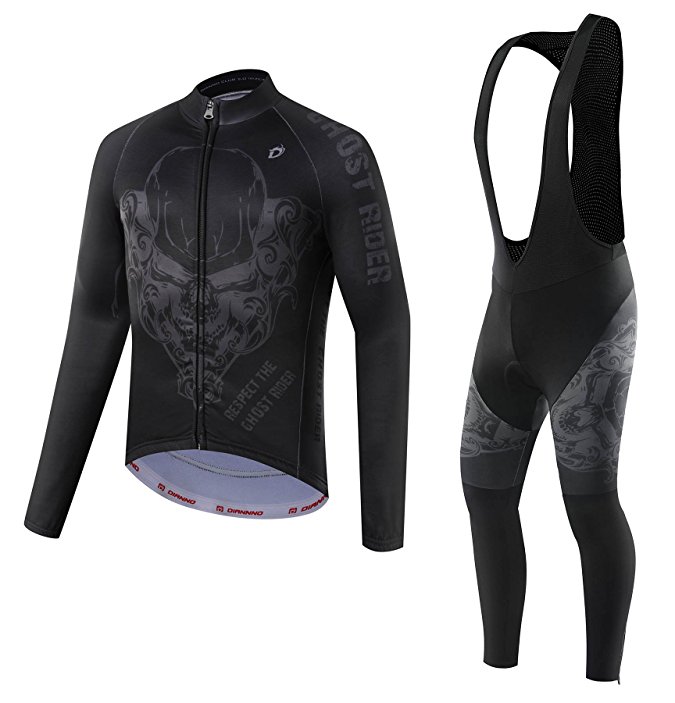 Non Stop Thermal long sleeve Jersey & Bib Tight. Use for Winter Autumn & Spring (4 styles)