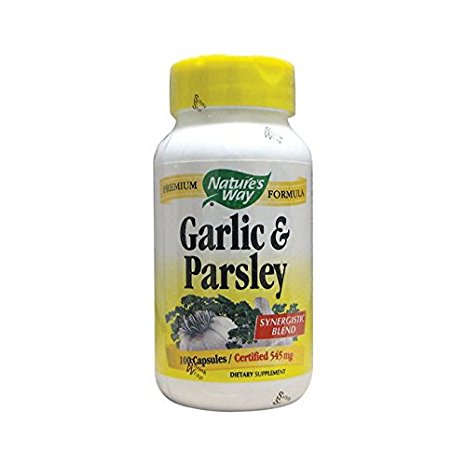 Nature's Way Garlic-Parsley Capsule, 100 Count