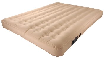 SimplySleeper SS-54Q Premium Queen Air Bed with Built-in Fully Automatic Electric Pump Beige