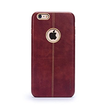 5s Case,iPhone 5S Case Slim Fit,High-grade Leather Soft Simple Cover Case for Apple iPhone5s/ 5SE-Brown