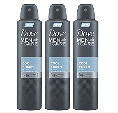 Dove Men   Care Cool Fresh 48H Anti-Perspirant Spray 8.5 Oz (Pack of 3)