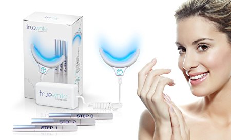 Premium Quality Advance Plus 3 Teeth Whitening System by truewhite - WORKS 5X Time Better Than Others & Gives Super White Teeth & Best Teeth Whitening Experience With Our Most Innovative System!
