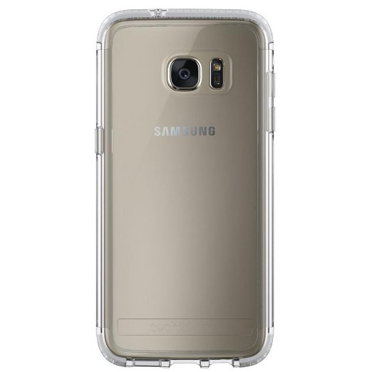 Tech21 Evo Frame Case for Samsung Galaxy S7 Edge (Clear/White)