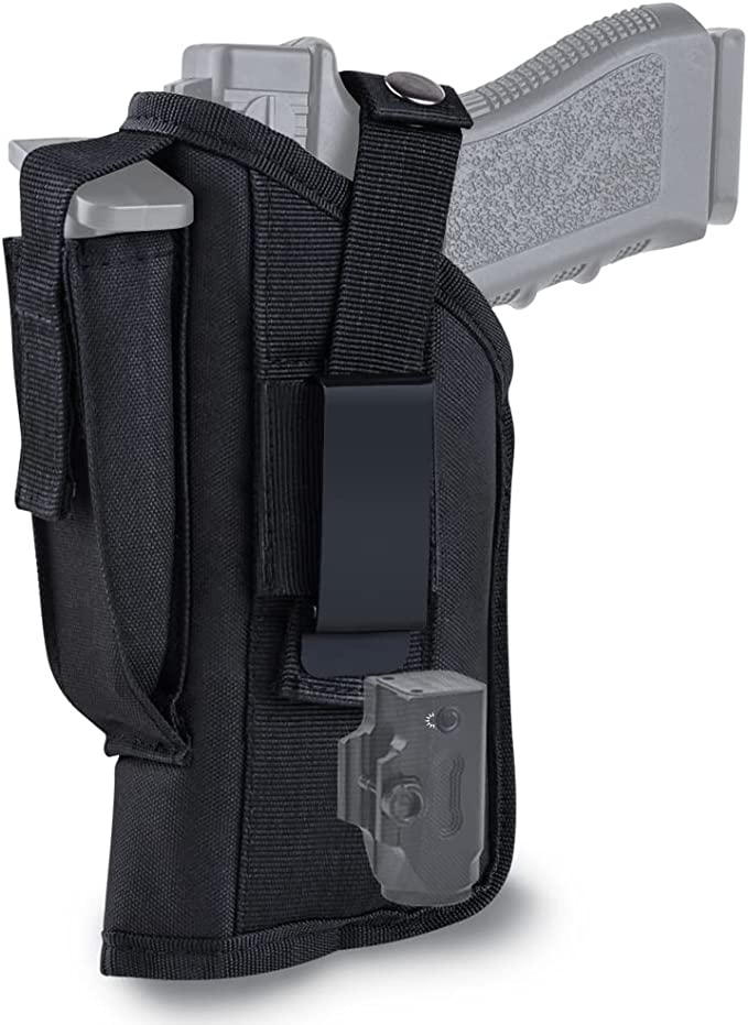 MCCC OWB Holster for Pistols with Flashlight or Laser, Concealed Carry for Right or Left Hand Universal Accessories