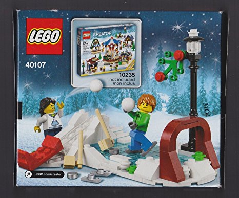 LEGO 2014 Holiday Winter Skating Scene 40107