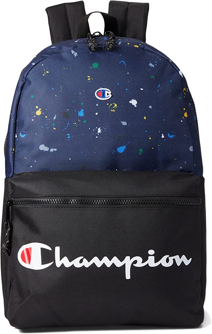 Champion Forever Champ The Manuscript Backpack Navy Combo One Size