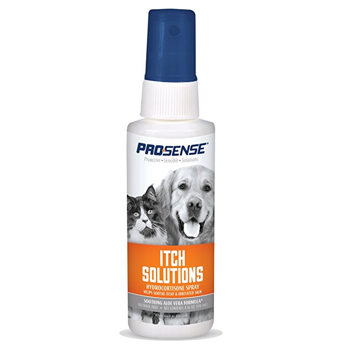 ProSense Itch Solutions Hydrocortisone Spray For Pets with Aloe