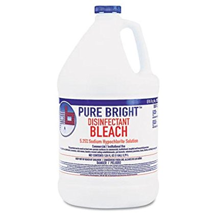Boardwalk Liquid Bleach, 1 gal Bottle, 6/Carton