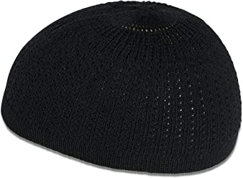 Breathable Cotton Stretchy Skull Cap Kufi Hats for Men in Cool Designs | Helmet Liner | Muslim Ramadan Gifts Eid Gifts