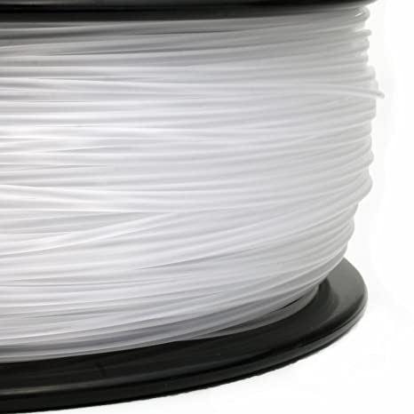 Gizmo Dorks 3mm (2.85mm) PC Polycarbonate Filament 1kg / 2.2lbs for 3D Printers, Transparent