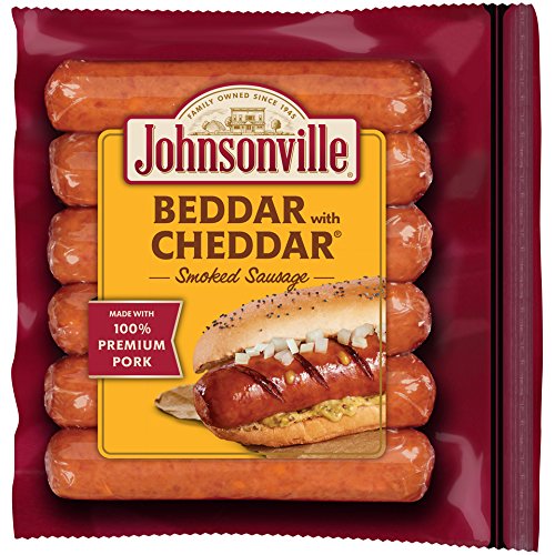 Johnsonville Beddar with Cheddar Smoked Sausage & Cheddar Cheese, 14 oz