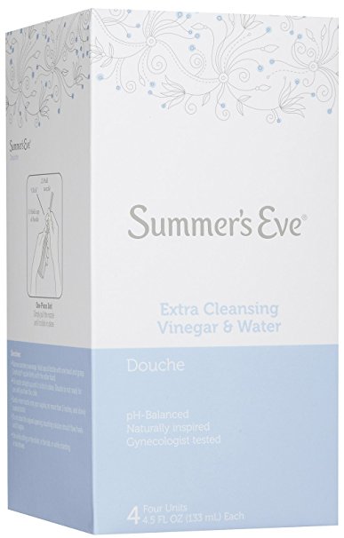 Summer's Eve Extra Cleansing Douche - 18 oz - 4 ct