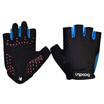 Límite-US Cycling Gloves Bike Gloves Bicycle Gloves Mountain Biking Gloves,SBR Pad Shockproof | Anti- Slip Half Finger Gloves for Men&Women