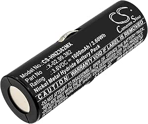 KCDE Replacement Battery for Heine Beta Handles, Ophthalmoscope Beta 200, Ophthalmoscope Beta 200s, Short F.O. Laryngoscope Handle(1000mAh / 3.60Wh)