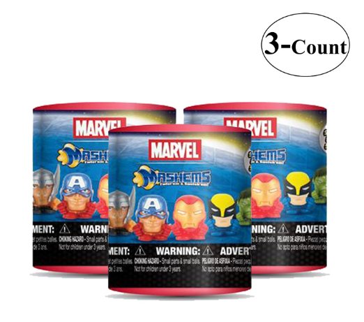 Marvel Avengers Mash'ems Blind Pack Capsule - 3 Mystery Packs Per Order