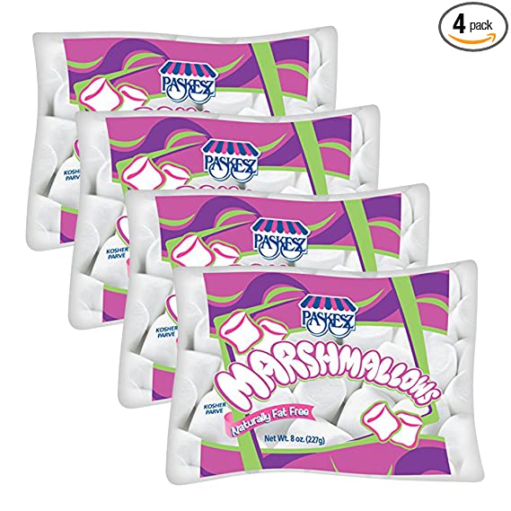 Kosher White Large Marshmallows - Pack of 4