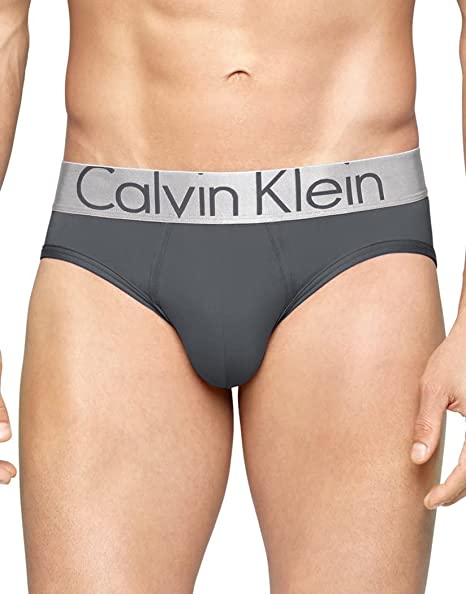 Calvin Klein Men's Steel Micro Hip Briefs