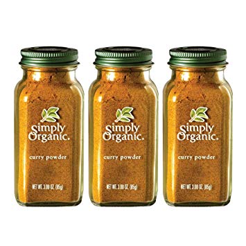 Simply Organic Curry Powder | Certified Organic | 3.00 oz. (3 Pack)