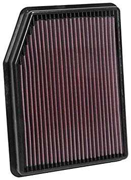 K&N engine air filter, washable and reusable:  2019 Chevy/GMC Truck (Silverado 1500, Sierra 1500) 33-5083