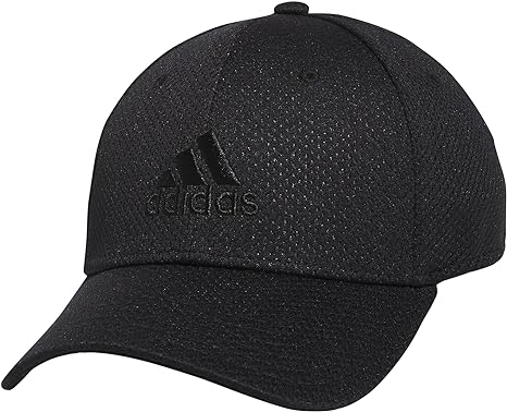 adidas Men's Zags 2.0 Structured Mid Crown A-Flex Stretch Fit Hat