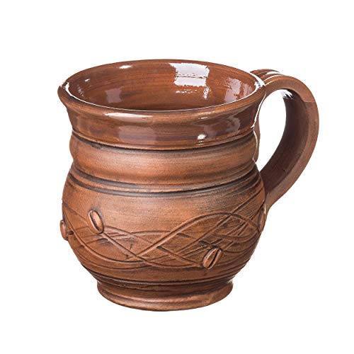 Coffee mug 11.8 oz Pottery mug Handmade cup Rustic coffee mug Stoneware mug Ceramic mug