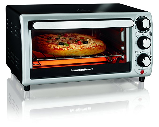 Hamilton-Beach 31142 Toaster Oven, Silver