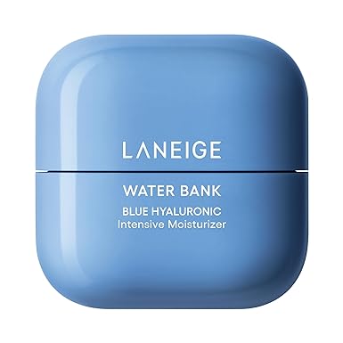 LANEIGE Water Bank Blue Hyaluronic Intensive Moisturizer: Peptides, Squalane, Hydration, Improve Elasticity, Fortify Skin's Moisture Barrier