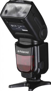 Polaroid PL-190C GN54 Wireless TTL Auto Power Zoom Bounce & Swivel Flash With LCD Display For The Canon Digital EOS M, Rebel SL1 (100D), T5i (700D), T4i (650D), T3 (1100D), T3i (600D), T1i (500D), T2i (550D), XSI (450D), XS (1000D), XTI (400D), XT (350D), 1D C, 6D, 60D, 60Da, 70D, 50D, 40D, 30D, 20D, 10D, 5D, 1D X, 1D, 5D Mark 2, 5D Mark 3, 7D, G1 X, G15, G12, G11, G10, G9, SX50 Digital SLR Cameras Bounce & Swivel Flash