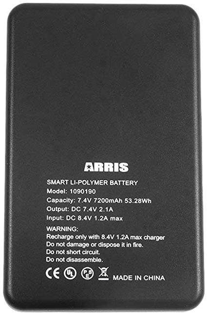 ARRIS 7.4V 7200Mah Lipo Battery Heated Vest and Heating Jacket