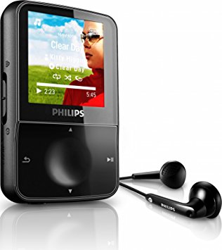 Philips GoGear Vibe 4 GB  MP3 Video Player with 1.5-Inch Color Screen (Black)