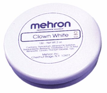 Mehron Clown White 2.25 Ounce