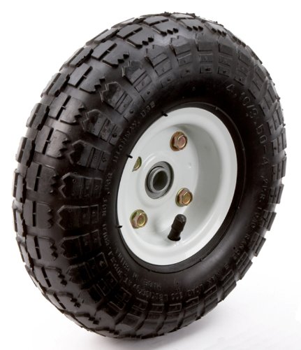 Farm & Ranch FR1055 10-Inch Pneumatic Replacement Turf Tire for Hand Trucks and Lawn Carts