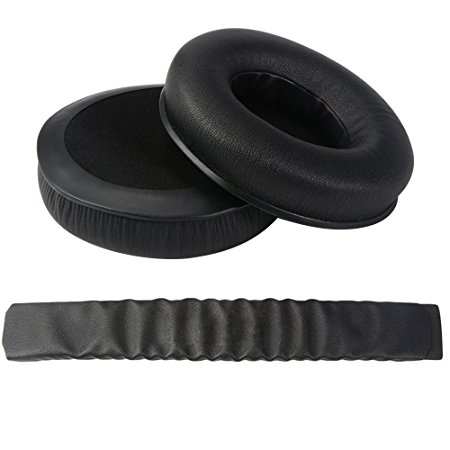 XCSOURCE Replacement Ear Pads Foam Cushions Earbuds Earcups   Head Band Black for Razer Kraken Headset Headphone TH726