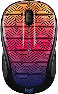 Logitech Color Collection Wireless Mouse - Urban Sunset