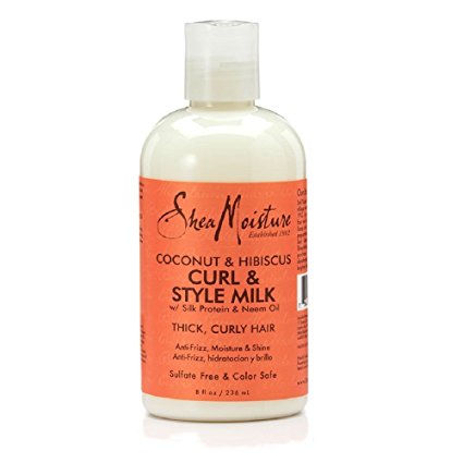 Shea Moisture Coconut & Hibiscus Curl & Style Milk 8 oz