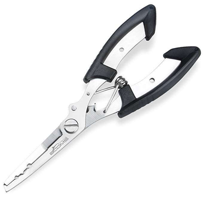 Booms Fishing H1 Stainless Steel Fishing Pliers Black