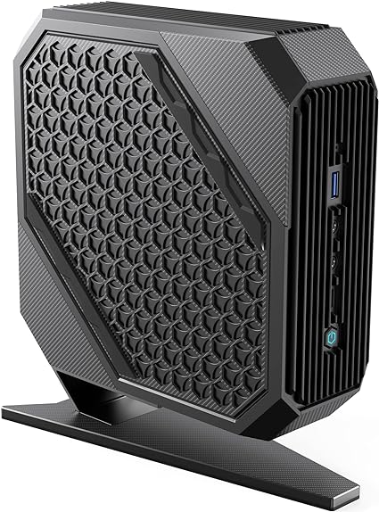 MINISFORUM Mini PC Neptune HX99G AMD Ryzen 9 6900HX 64GB DDR5 1TB SSD AMD Radeon RX 6600M Mini Gaming PC Wi-Fi 6E/BT5.2, 2xHDMI / 2X USB4 Port, 2X Slot PCIe/SATA SSD, 5X USB3.2 Port