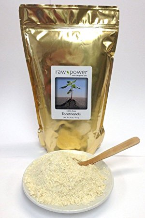 Tocotrienols, Raw Power Brand (16 oz, Raw Rice Bran Solubles) Premium Quality, 100% Raw, Pure, non-GMO