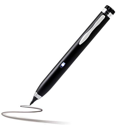Navitech Black Pro Works Active Stylus Pen Compatible With Lenovo Flex 2 / Lenovo Yoga 3 Pro