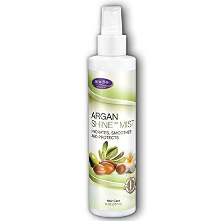 Argan Shine Mist Jasmine Life Flo Health Products 8 oz Spray