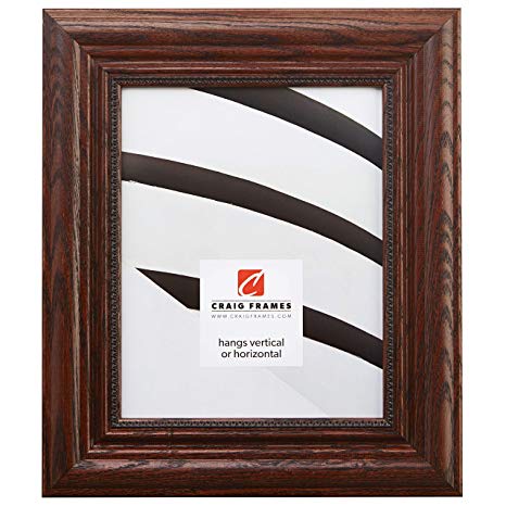 Craig Frames 15177483150 16 by 20-Inch Picture Frame, Solid Wood, 2.25-Inch Wide, Dark Walnut