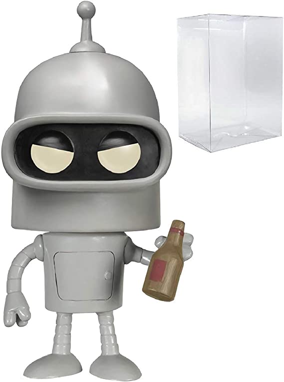 Funko Pop! Animation: Futurama - Bender Vinyl Figure (Includes Compatible Pop Box Protector Case)