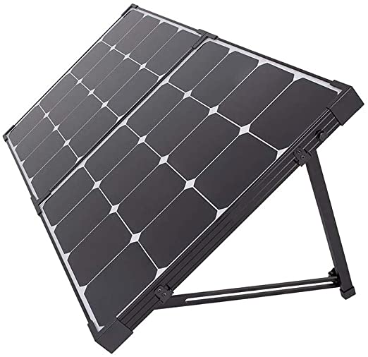 Renogy 100 Watt Eclipse Monocrystalline Solar Suitcase with Charge Controller