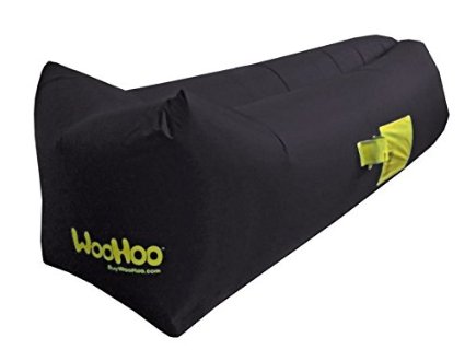 WooHootrade - Inflatable Air Filled Lounger Balloon Furniture with Compact Storage Carry Bag with Shoulder Strap Inflates in Seconds Use as Lounge Chair Bean Bag Hammock Sofa Couch or Chairs