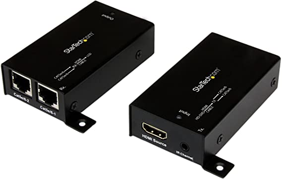 StarTech.com ST121SHD30 HDMI over Dual CAT5 Extender - HDMI Bus-Powered - 1080p