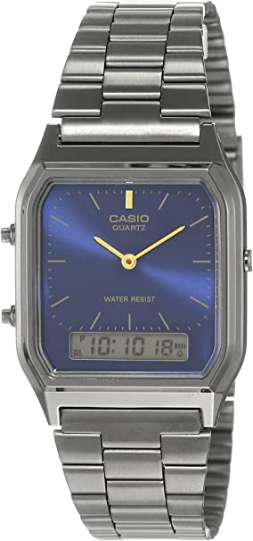 Casio Analog-Digital Fashion Quartz Mens Vintage Casio AQ-230GG-2A