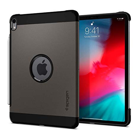 Spigen Tough Armor Designed for iPad Pro 11 Case (2018) - Gunmetal