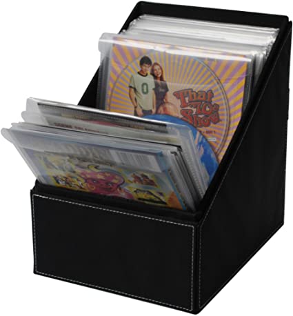 Atlantic 96635585 Movie Bin and Sleeves for 72 Movies-Black